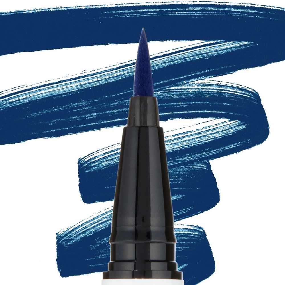 COLOURPOP BFF Liquid Liner Eyeliner with Precision Felt Tip CRZY Blue NEW IN BOX